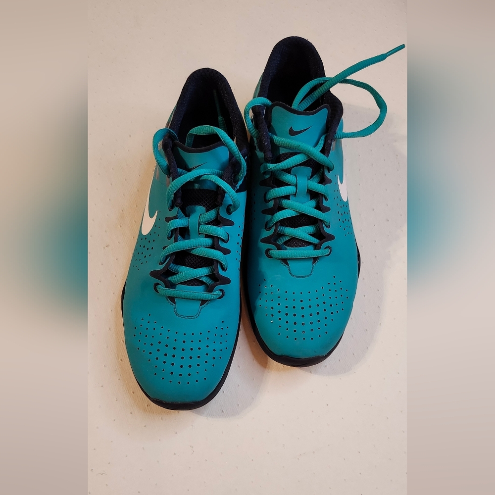 Nike Turquoise and Black Sneakers